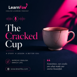 Podcast Cover: the cracked cup